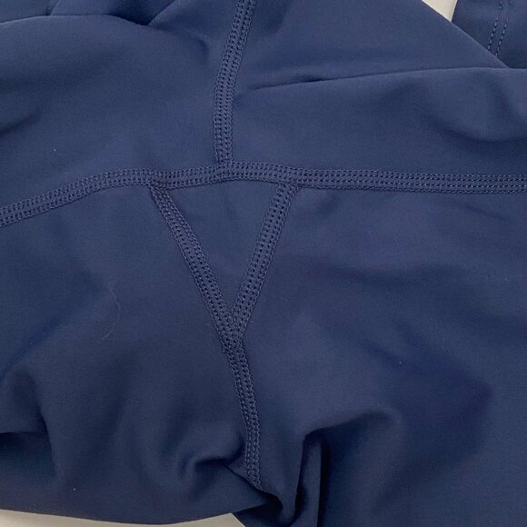 WILO The Label Navy Cobalt Blue Split Flare Leg Athletic Pants, Size S - Picture 12 of 12